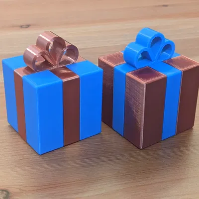 Mô hình Đồ trang trí Hộp quà Giáng sinh