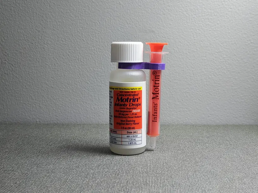 Giá đỡ ống tiêm Motrin cho trẻ em - Image 1