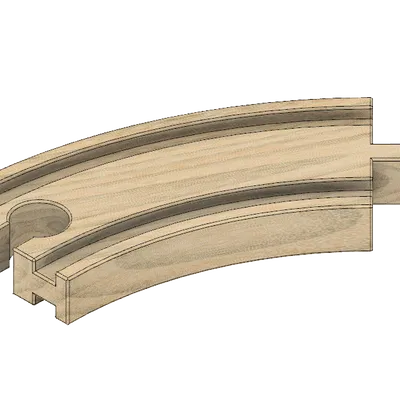 Đường ray cong "E1" tiêu chuẩn tương thích Brio