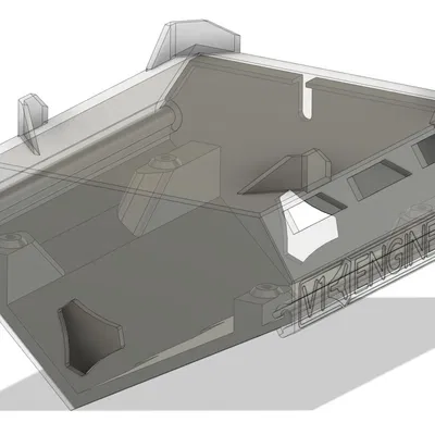 Bản vẽ CAD trống cho hộp điều khiển LR3