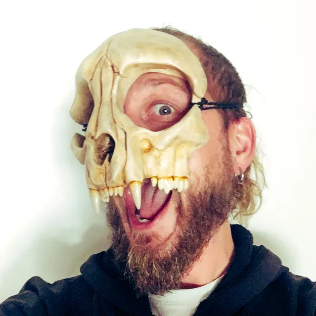 Mặt nạ Đầu Lâu Mèo - Image 2