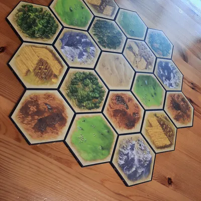 Lục giác Nam châm cho Catan