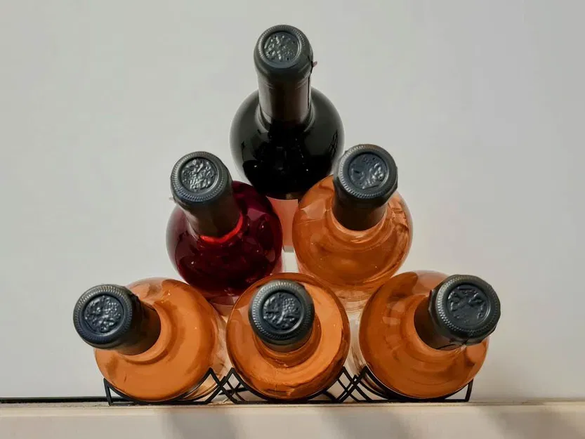 Giá đỡ chai rượu vang kiểu Tối giản - Image 3