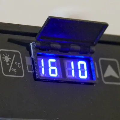 Nắp Led Bản Lề (In liền, Tham số hóa)