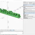 Biển Tên (tùy chỉnh, openscad) - Thumbnail 1