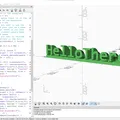 Biển Tên (tùy chỉnh, openscad) - Thumbnail 2