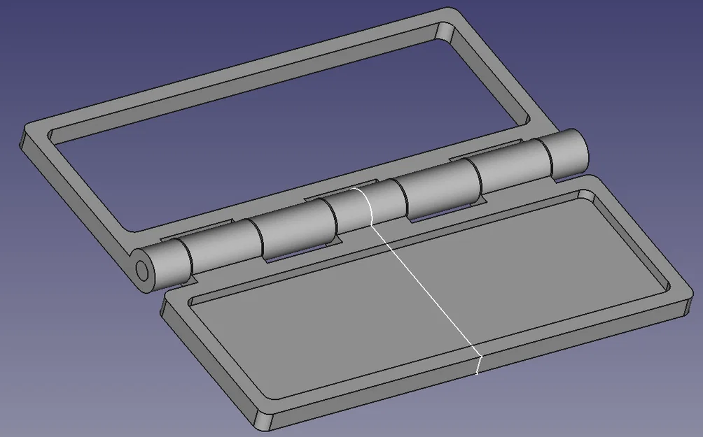 Nắp Led Bản Lề (In liền, Tham số hóa) - Image 4
