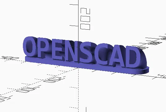 Biển Tên (tùy chỉnh, openscad) - Image 3