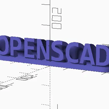 Biển Tên (tùy chỉnh, openscad)