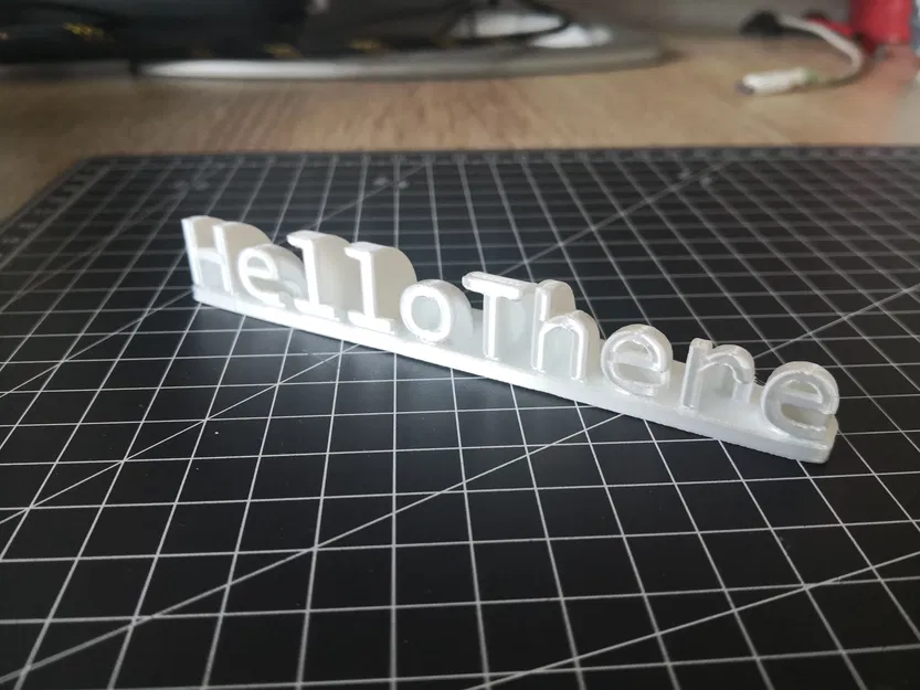 Biển Tên (tùy chỉnh, openscad) - Image 5