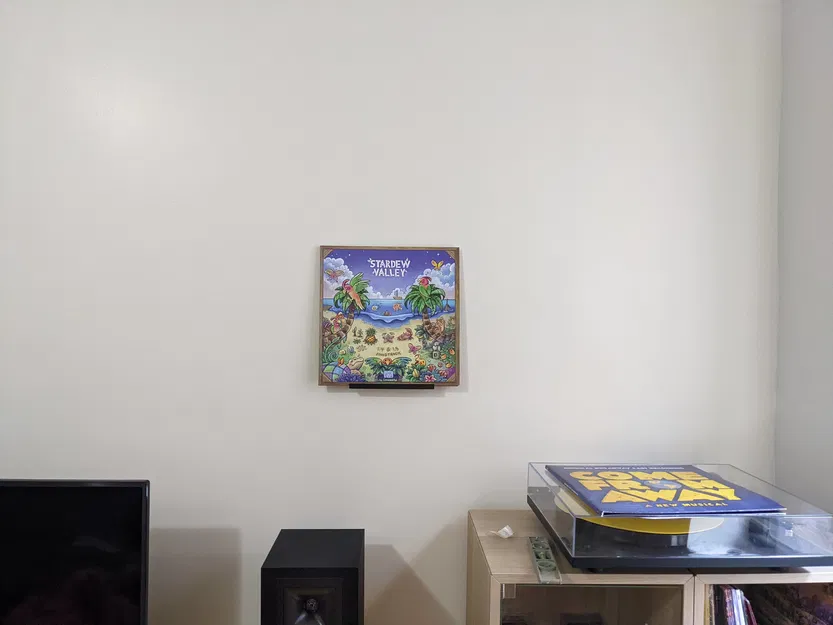 Giá treo tường đựng đĩa than không cần ốc vít - Image 4