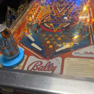 Đế lót ly Logo Bally, Williams & Gottlieb Pinball