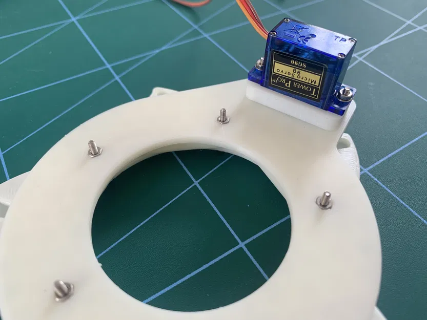 Khẩu độ "Aperture" 5 cánh cho Micro Servo SG90 - Image 2