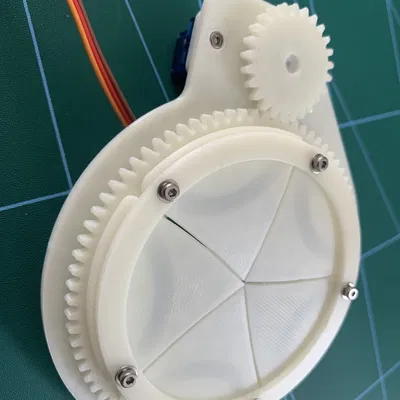 Khẩu độ "Aperture" 5 cánh cho Micro Servo SG90