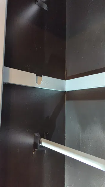 Giá đỡ thanh treo quần áo 35mm - Image 1