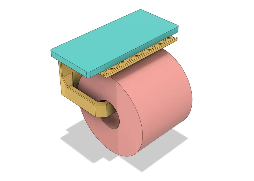 Giá Đỡ Giấy Vệ Sinh Kèm Giá Đỡ Điện Thoại Thông Minh - Image 5