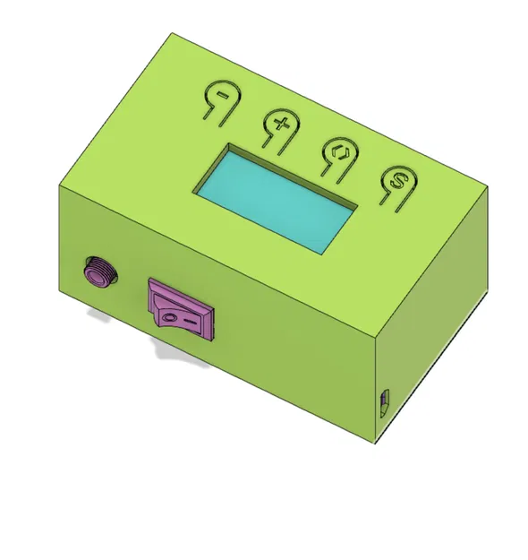 Hộp hiển thị kỹ thuật số cảm biến tải HX711 - Image 2