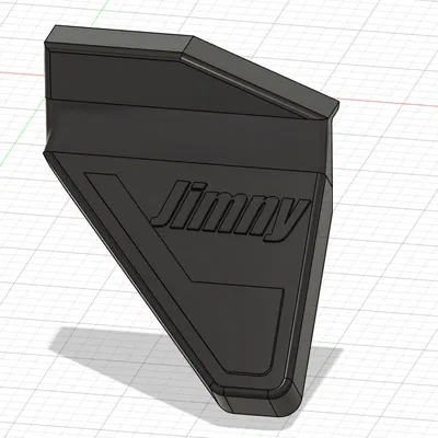 Ốp che cáp chống mờ kính sau cho Suzuki Jimny JB64 JB74