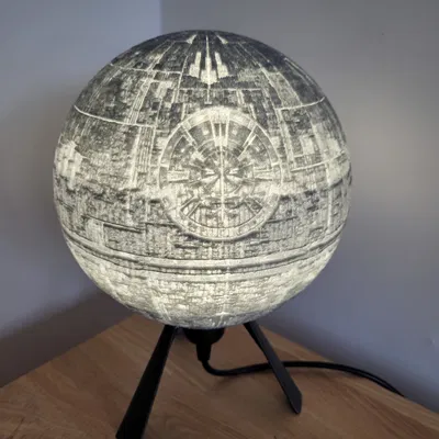 Đèn Lithophane Ngôi Sao Chết Starwars