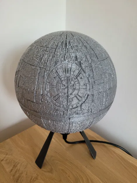 Đèn Lithophane Ngôi Sao Chết Starwars - Image 2