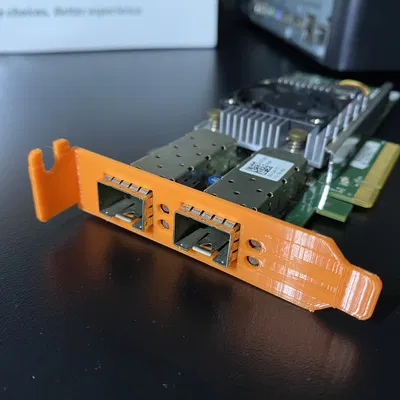 Giá đỡ Cổng Kép 10Gbps SFP+ Card Dell QLogic 57810S Cấu hình Thấp