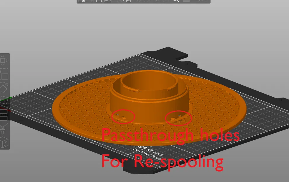 Giá Đỡ Ống Chỉ Tái Sử Dụng Bambu Lab Hex Remix - Image 4