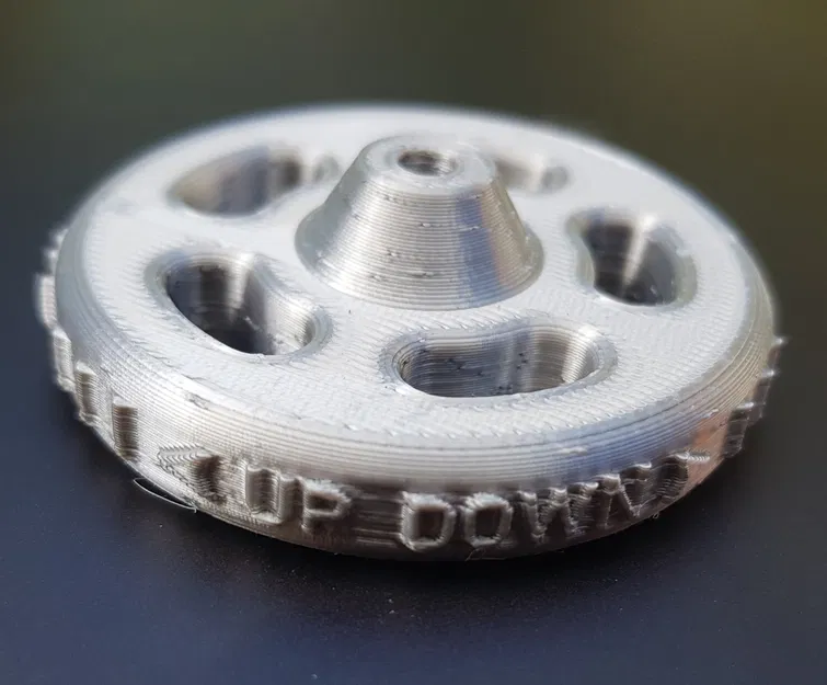 Bánh xe căn chỉnh mặt bàn có chèn đồng cho các mẫu Anycubic Mega - Image 2