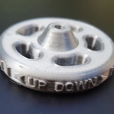 Bánh xe căn chỉnh mặt bàn có chèn đồng cho các mẫu Anycubic Mega