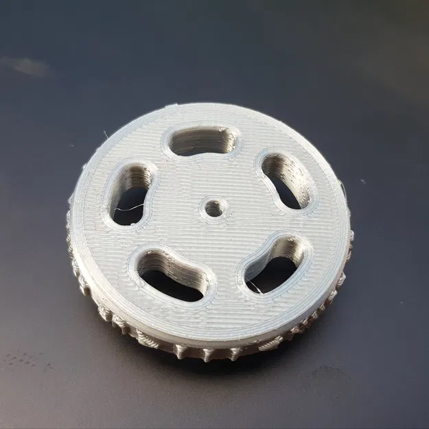 Bánh xe căn chỉnh mặt bàn có chèn đồng cho các mẫu Anycubic Mega - Image 4