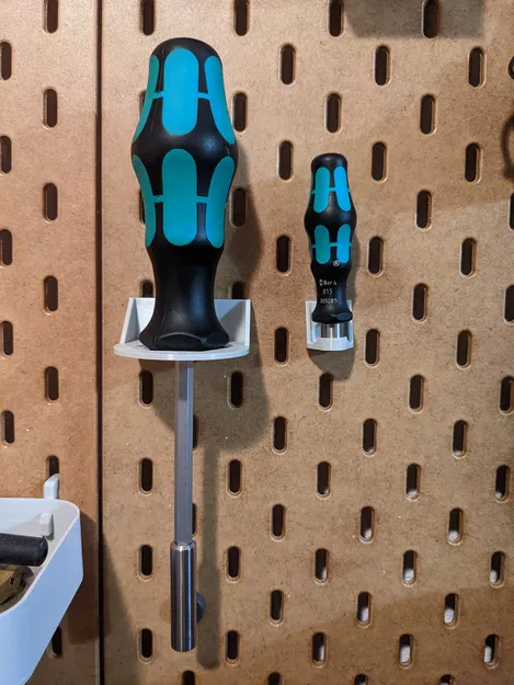 Giá đỡ IKEA Skadis cho tua vít bit Wera (cỡ lớn và nhỏ) - Image 1