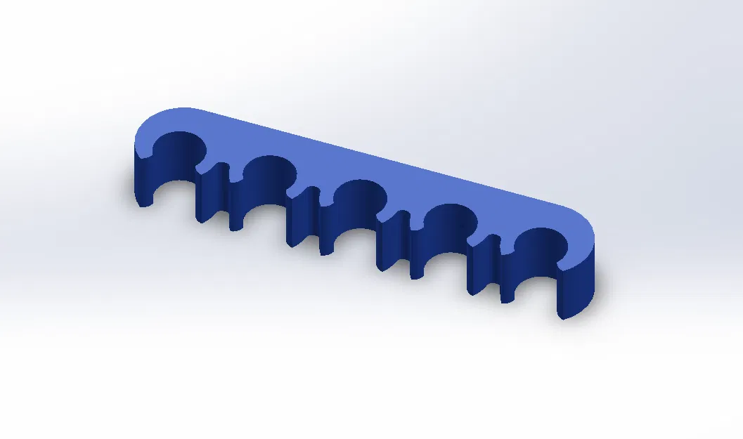 Kẹp ống PTFE cho bộ đệm MMU2S - Image 1