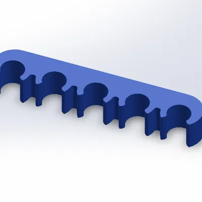 Kẹp ống PTFE cho bộ đệm MMU2S