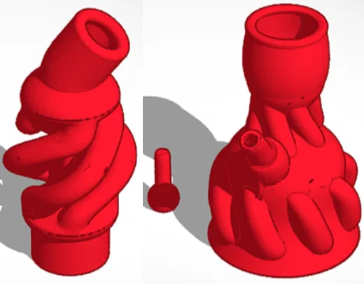 Herb WaterBong (Bình đựng nước thảo mộc) - Image 1