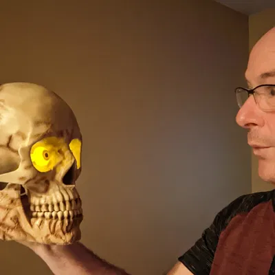 Đầu Lâu Người Lớn Phát Sáng