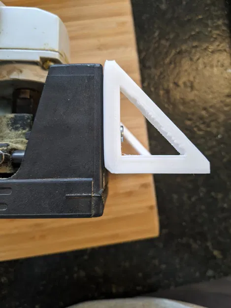 Thước vuông cho máy ghép mộng gỗ Wolfcraft / Anschlagwinkel Multi Holzfräse Wolfcraft - Image 2