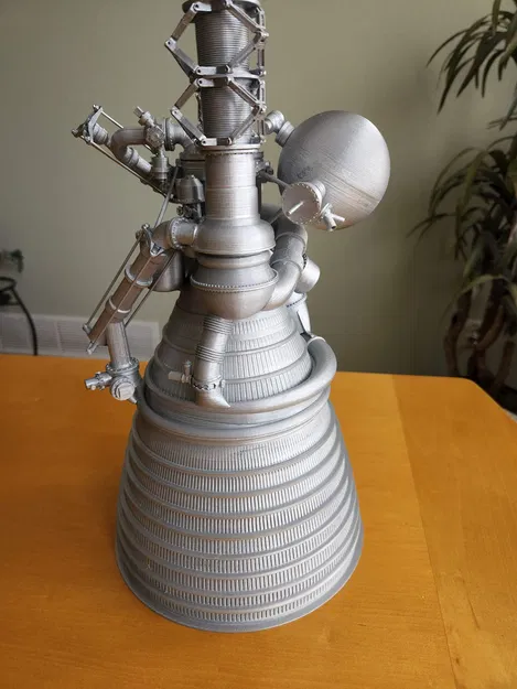 Mô hình Động cơ Tên lửa J-2 Tỷ lệ 1/10 - Image 4