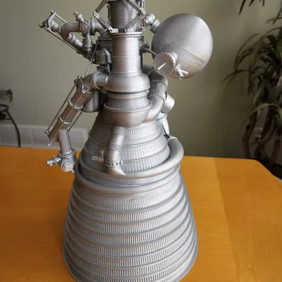 Mô hình Động cơ Tên lửa J-2 Tỷ lệ 1/10