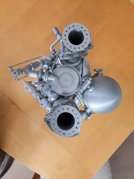 Mô hình Động cơ Tên lửa J-2 Tỷ lệ 1/10 - Image 6