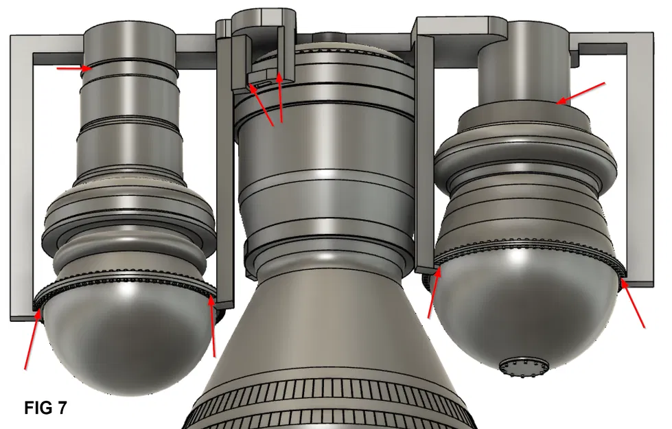 Mô hình Động cơ Tên lửa J-2 Tỷ lệ 1/10 - Image 17
