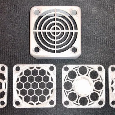 Vỏ Quạt 40mm Kiểu Tổ Ong