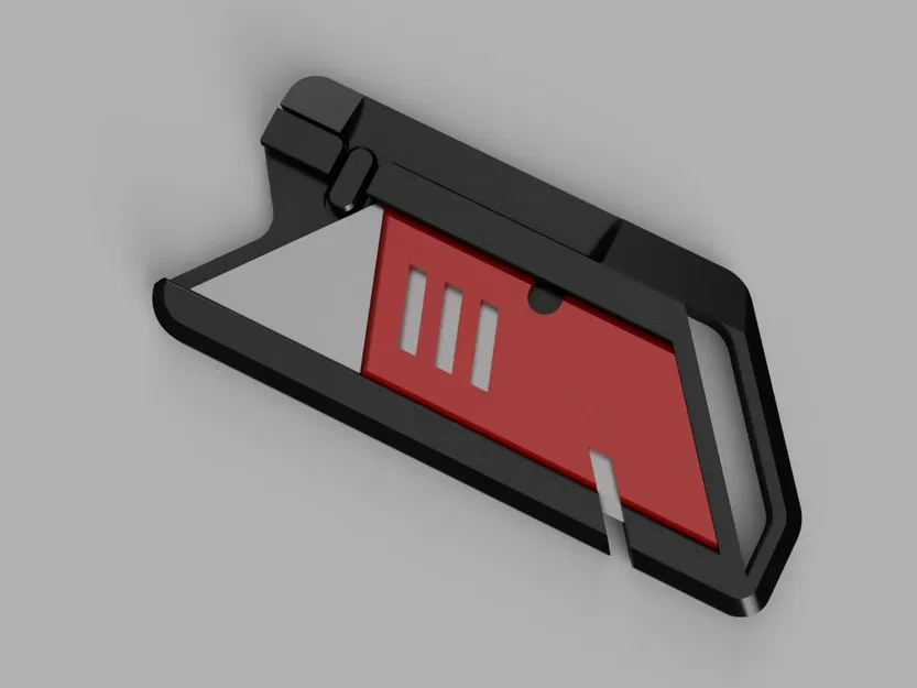 Dao Móc Khóa - Giá Đỡ Lưỡi Dao Tiện Ích - Dao Cắt Giấy - Image 7