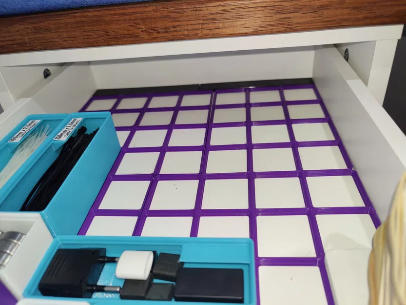 Bộ định khoảng Gridfinity cho Ikea Alex - Image 1