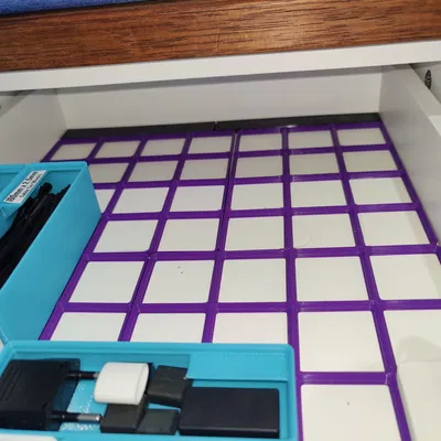 Bộ định khoảng Gridfinity cho Ikea Alex