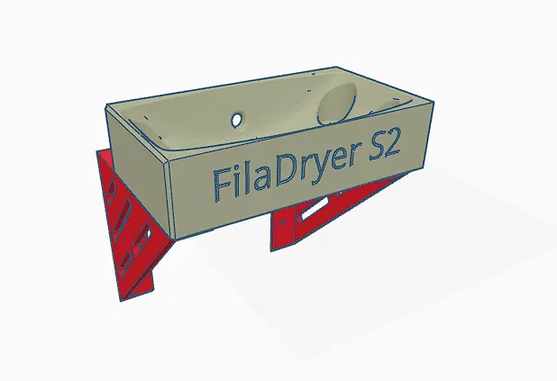 Giá treo tường cho Sunlu / Tecbears Fila Dryer S2 - Image 3