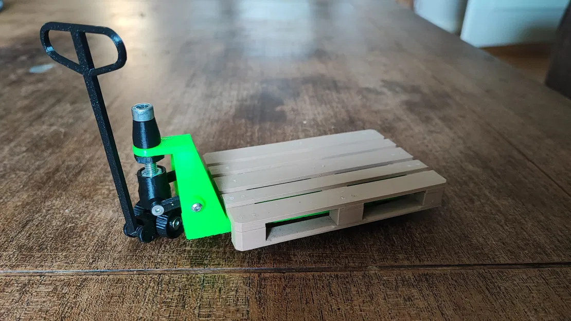 Mô hình Pallet EUR Tỷ lệ 1/10 - Image 1