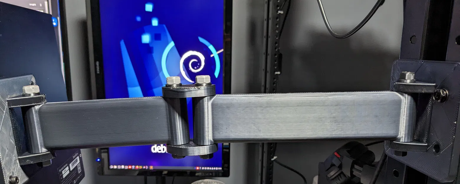 Cánh tay màn hình VESA 75mm dạng mô-đun - Image 3