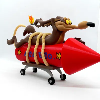 Mô hình Wile E. Coyote 3D