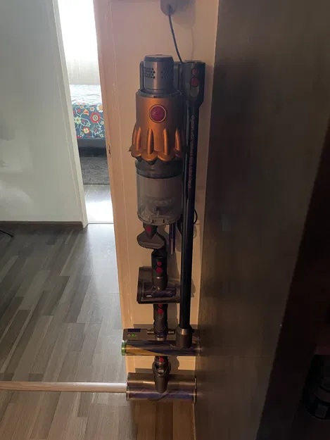 Giá treo tường Dyson v12 có thanh đỡ dưới (lỗ M4) - Image 5