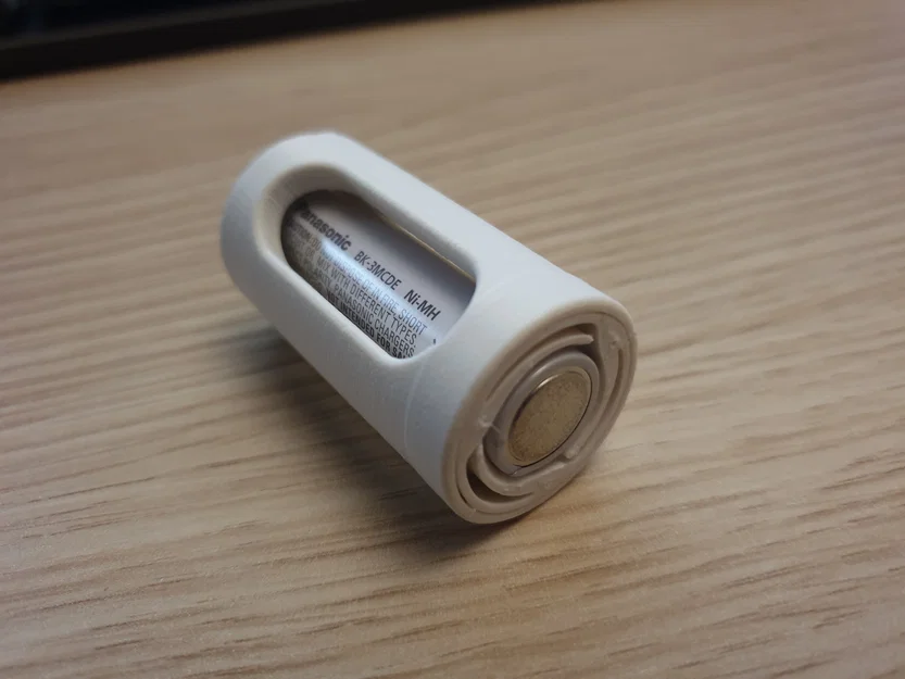 Bộ chuyển đổi pin AA sang C - Image 2