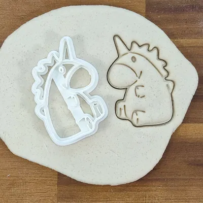 Dụng cụ cắt bánh quy kỳ lân dễ thương